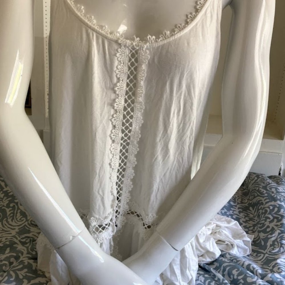 COPY - POL White Swim Coverup